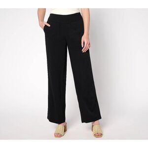 Brandis Dress Out Loud Solid Pants Size XL Petite Duet Dressing Business Casual